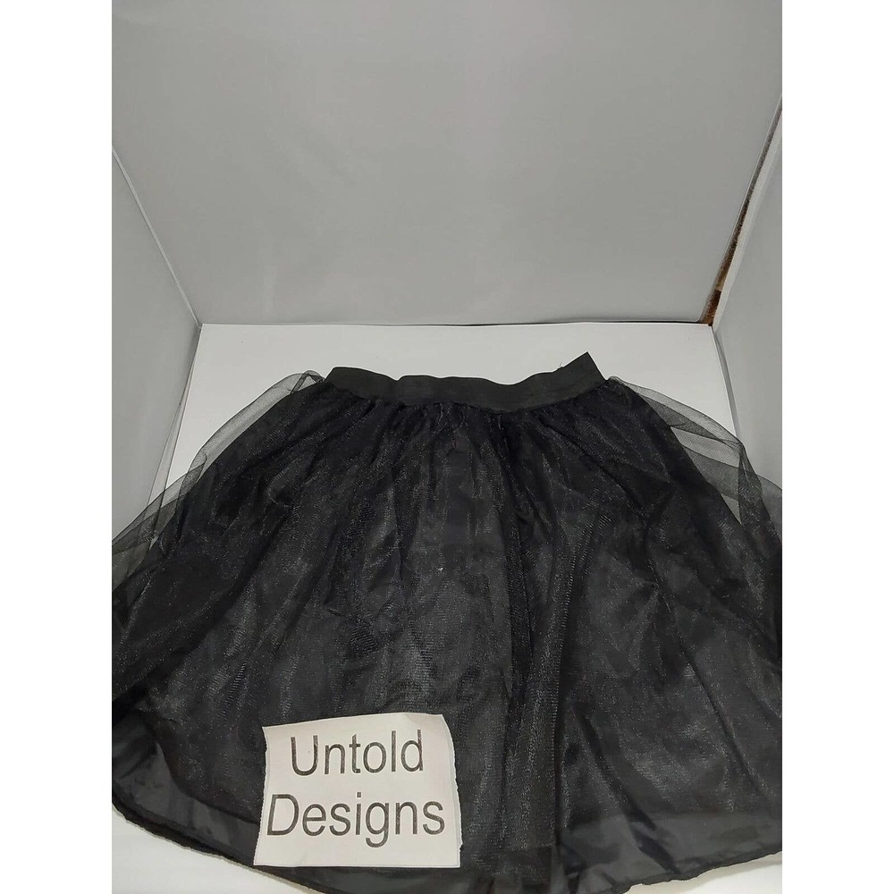 Adult Light Up Tutu Skirt Black One Size Fits Most